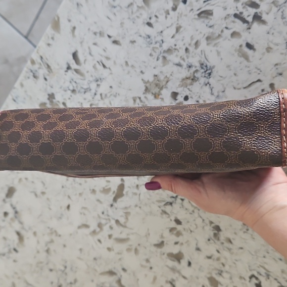 Celine Brown And Tan Clutch - Picture 4 of 15